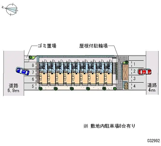 ★手数料０円★名古屋市守山区大谷町　月極駐車場（LP）